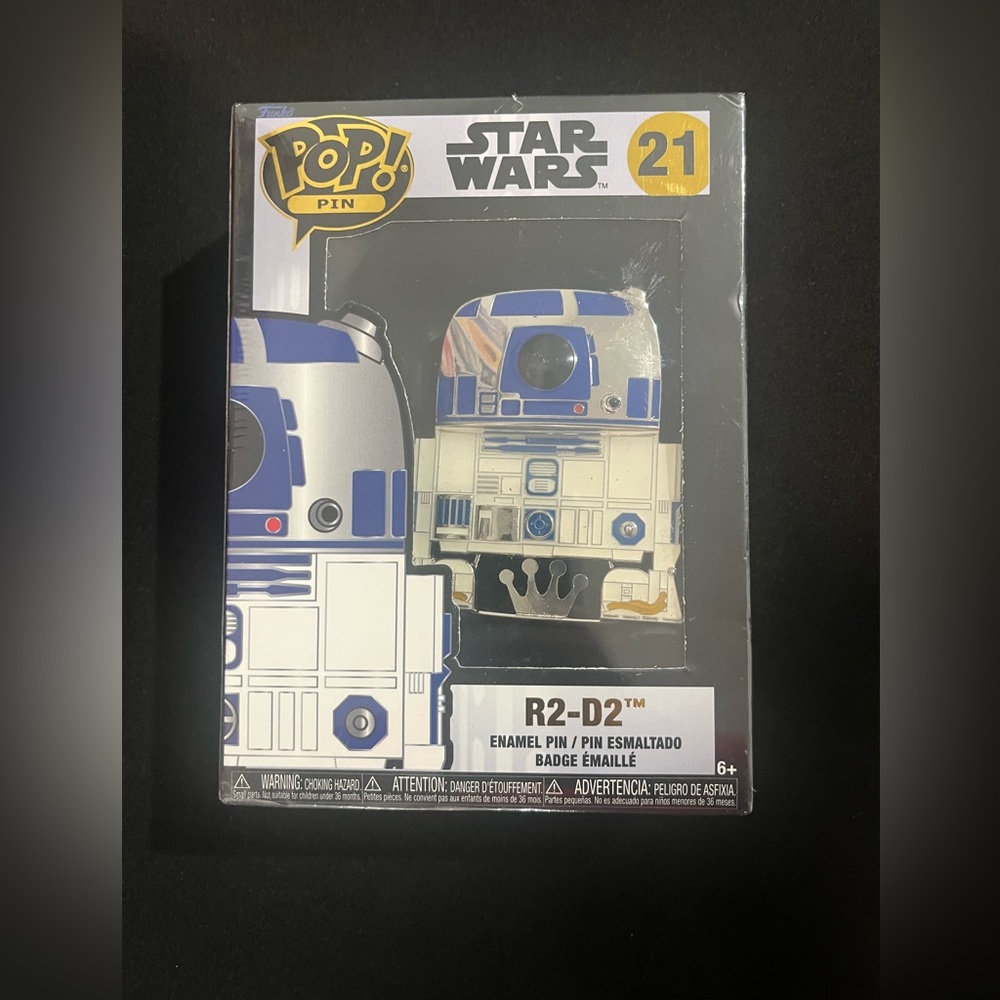 Funko POP! Pins: Star Wars R2-D2 Enamel Pin #21